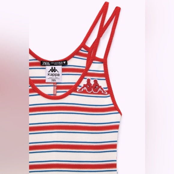 NEW ZARA - Romper with Razorback in Ribbed Fabric - Picture 3 of 7